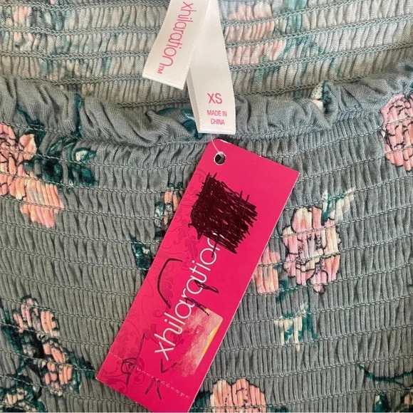 Xhilaration Floral Off-Shoulder Sun Dress XS - Brand New with Tags - Picture 6 of 7